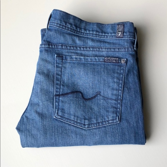 7 For All Mankind Denim - 7 For All Mankind | Rocker Low Rise Bootcut | 31